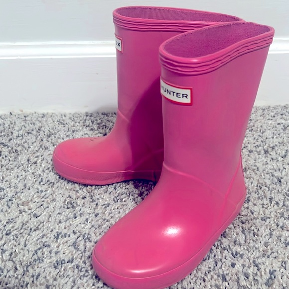 👍Pink Hunter boots Sz 9 - Picture 2 of 7